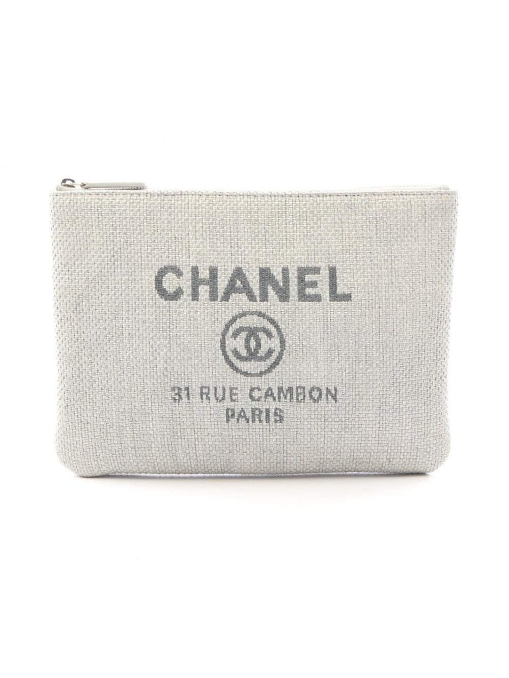 Chanel Clutch Deauville Gray